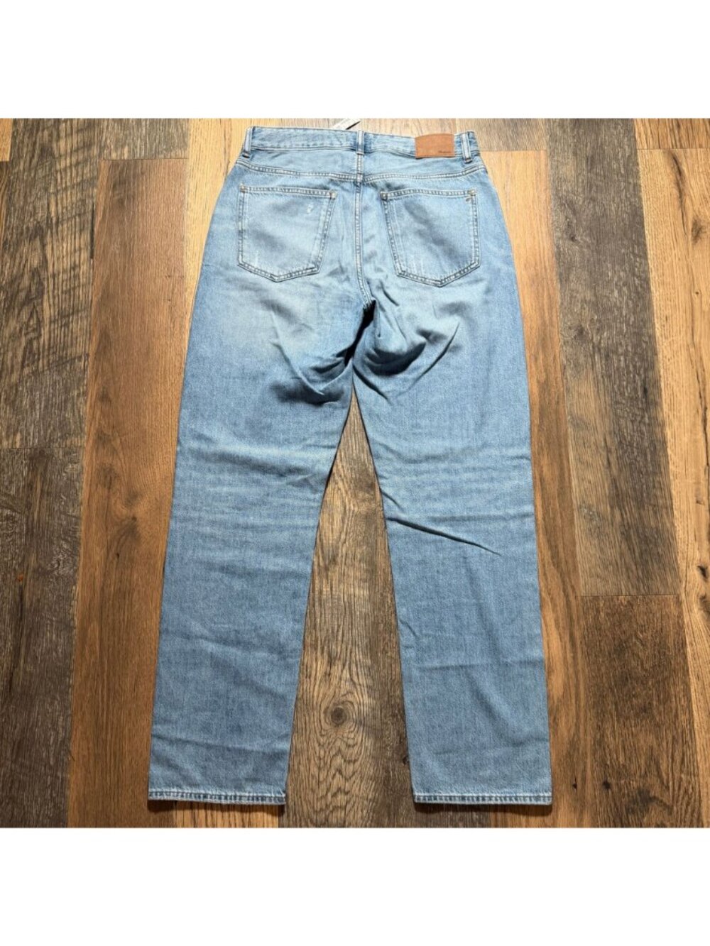 Madewell The Tall Curvy Dean Easy Straight Jeans Size 28T NWT NU385 - Picture 5 of 5